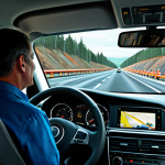 Tunnel Safety Awareness**

"A driver attentively focused on the road inside a brightly lit tunnel, hands on the steering wheel, fully clothed, appropriate attire, signs indicating emergency exits visible in the background, safe for work, perfect anatomy, natural proportions, professional, family-friendly, digital art."

**
